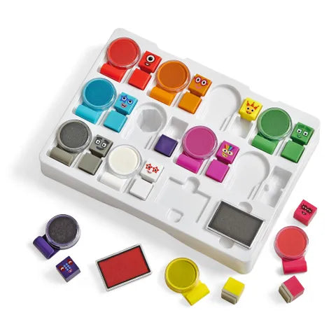 Stampoline 4 Pattern NUMBERBLOCKS® Stampoline Park Stamp Activity Set |NUMBERBLOCKS® Toys ...