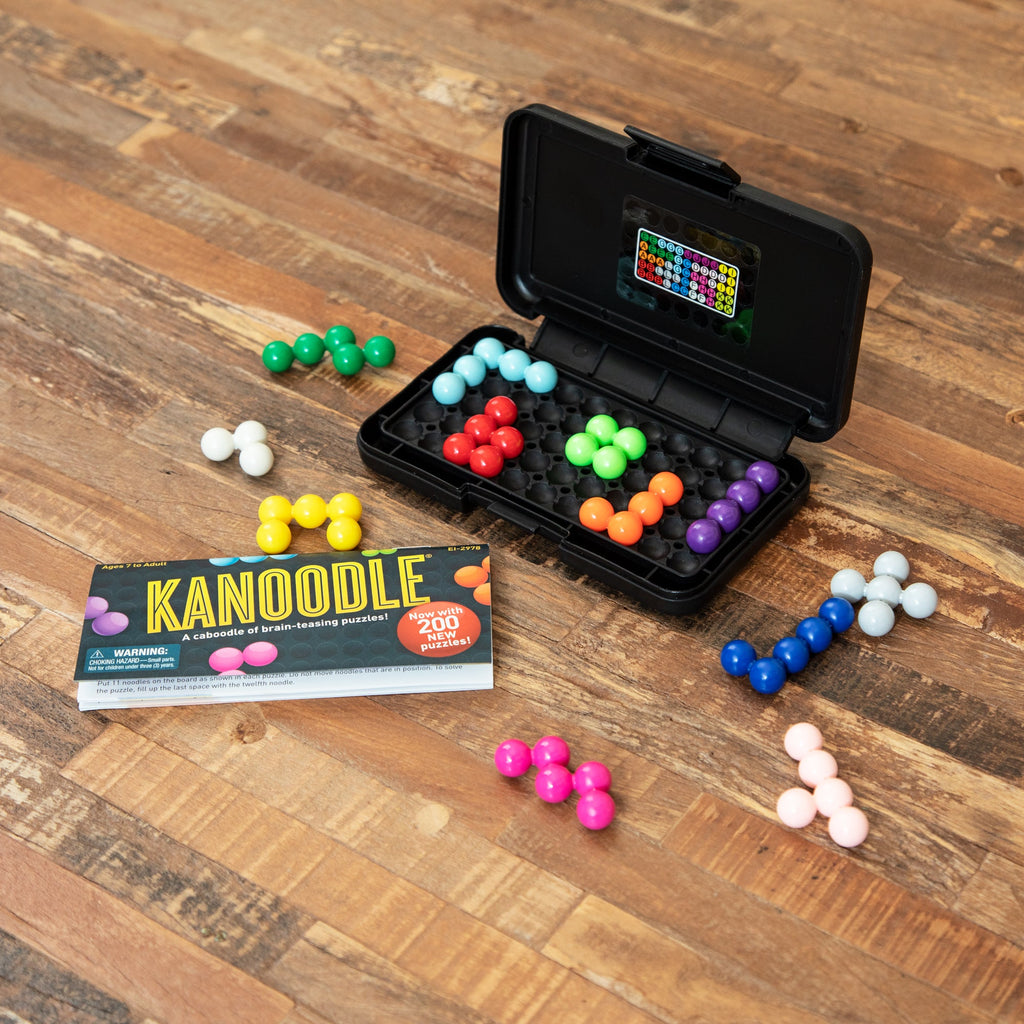 Kanoodle tik tok game displayed on table 