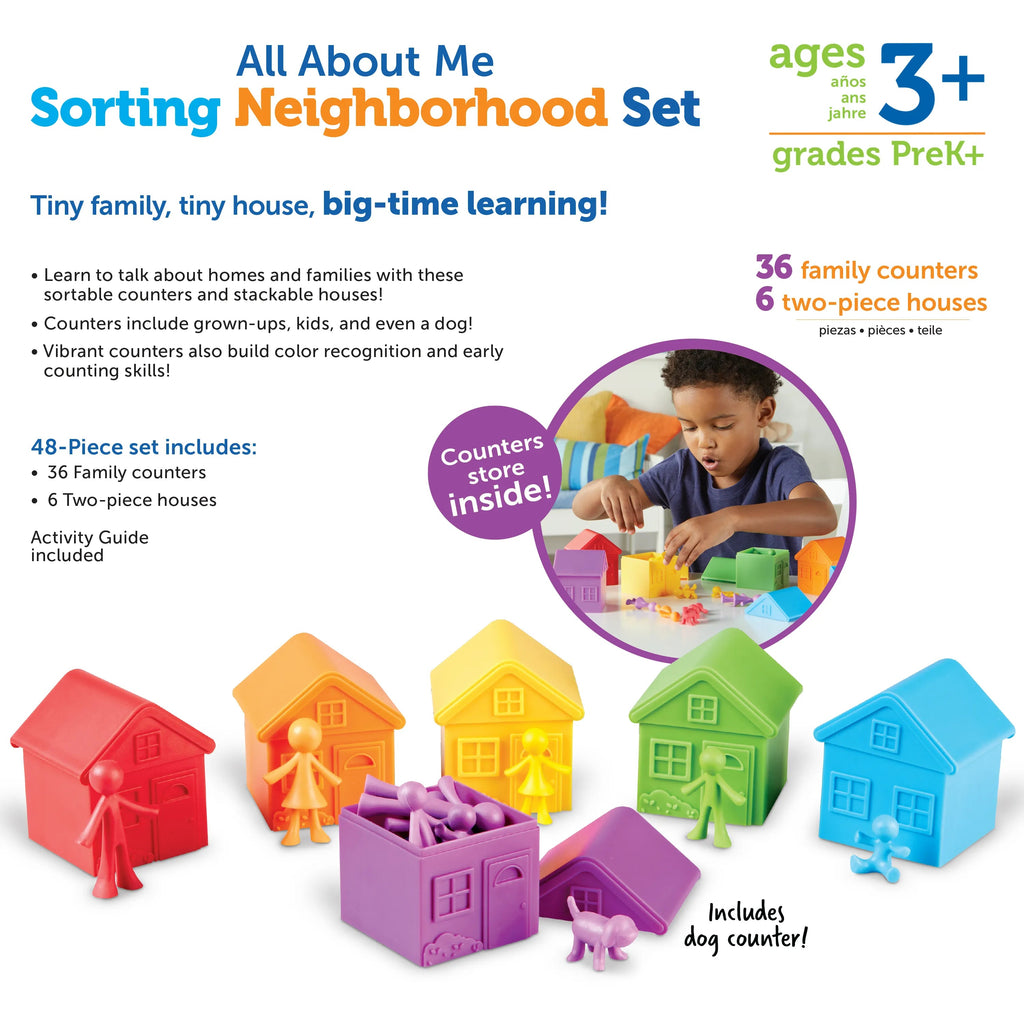 Learning Resources - All About Me Sorting Neighbourhood Set