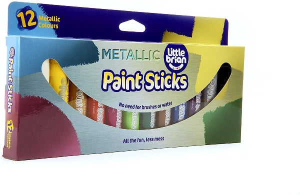 Little Brian - Metallic Paint Sticks (12 pack)
