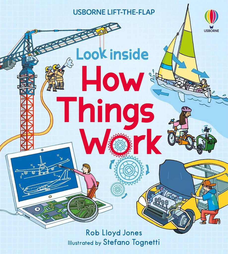 Book - Look Inside How Things Work (Board Book)