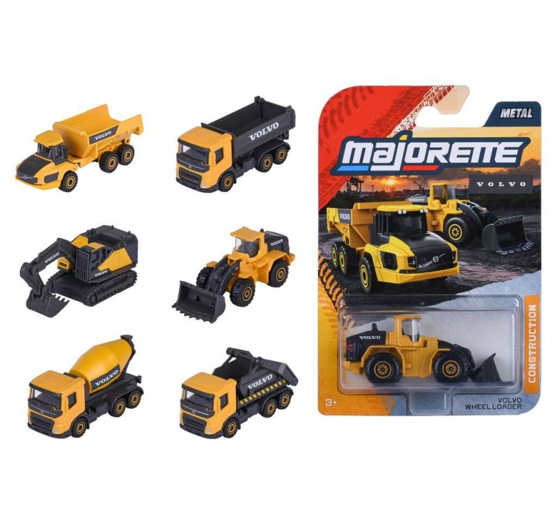 Majorette - Volvo Construction - Assorted (Individual)