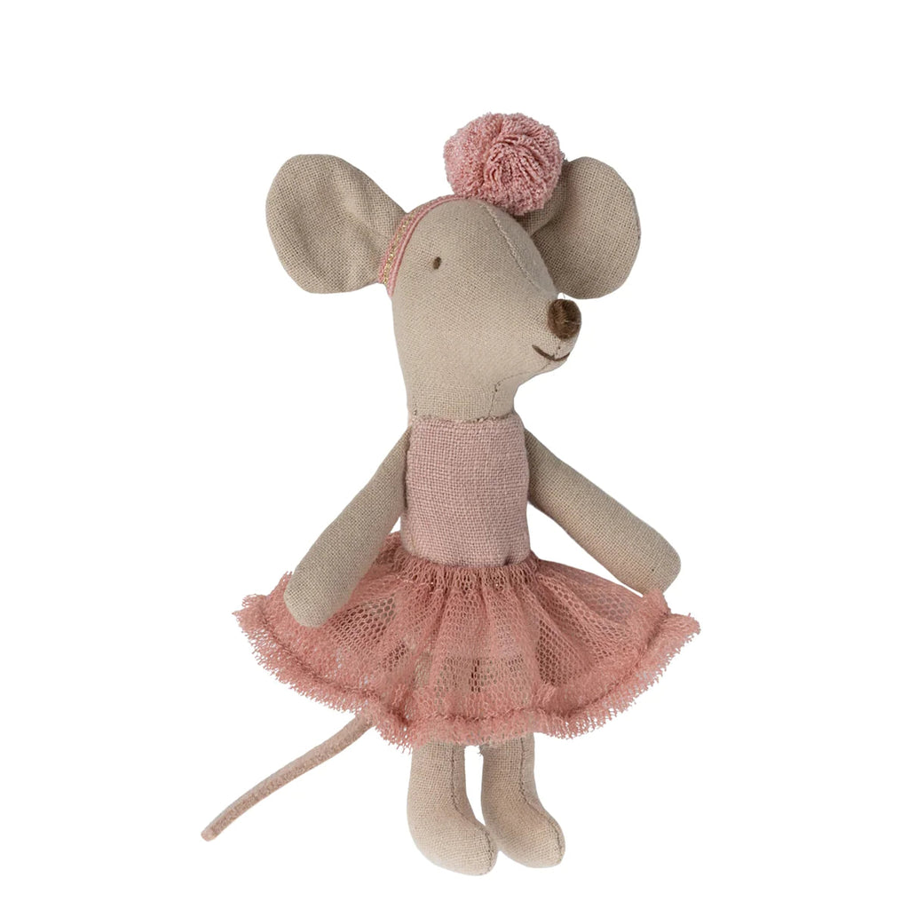 Maileg - Ballerina Mouse Little Sister - Rose