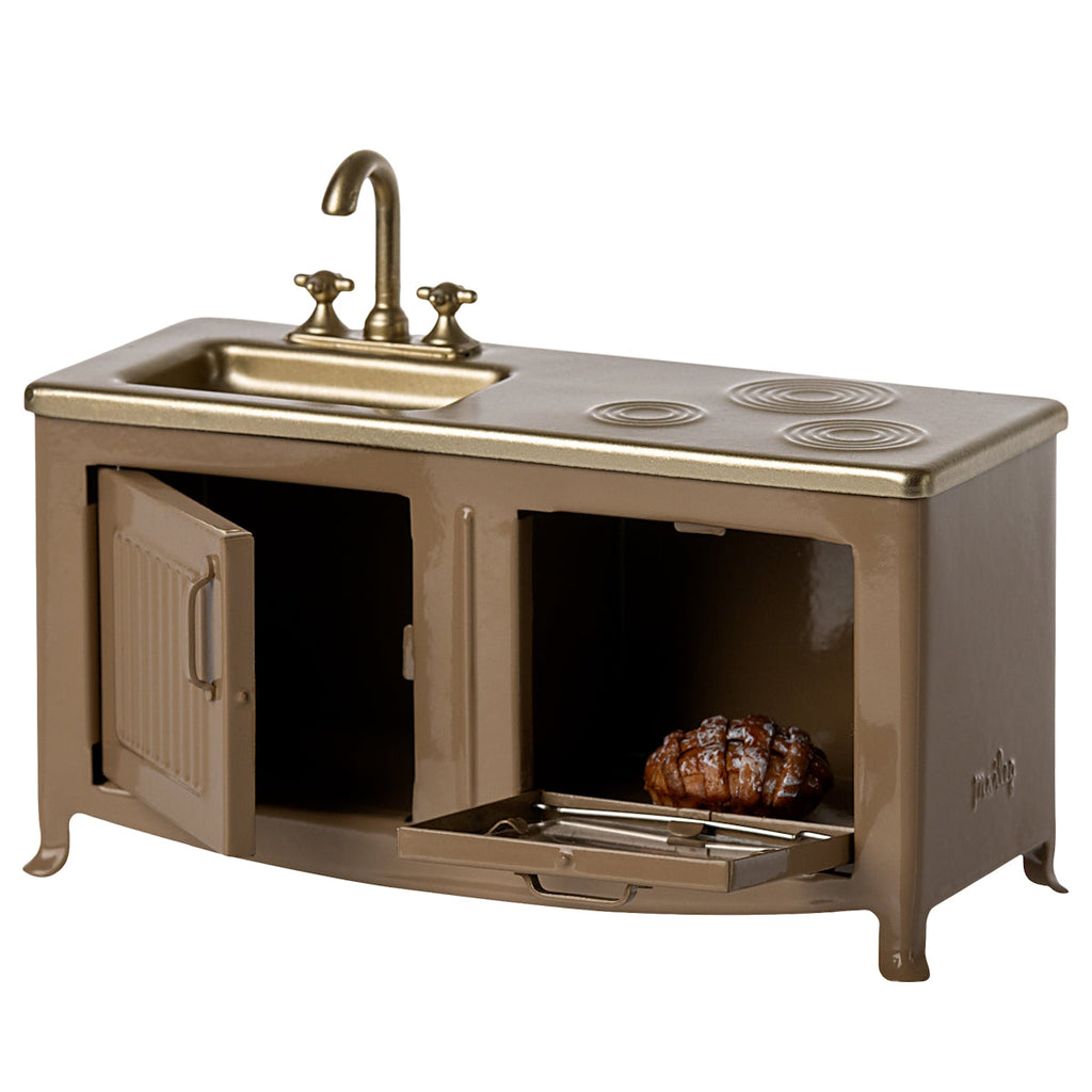 Maileg - Kitchen for Mouse - Light Brown