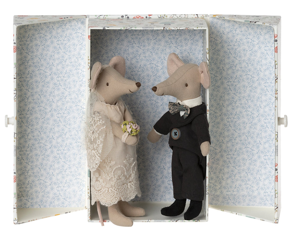 Maileg - Mice Wedding Couple in Box (2023)