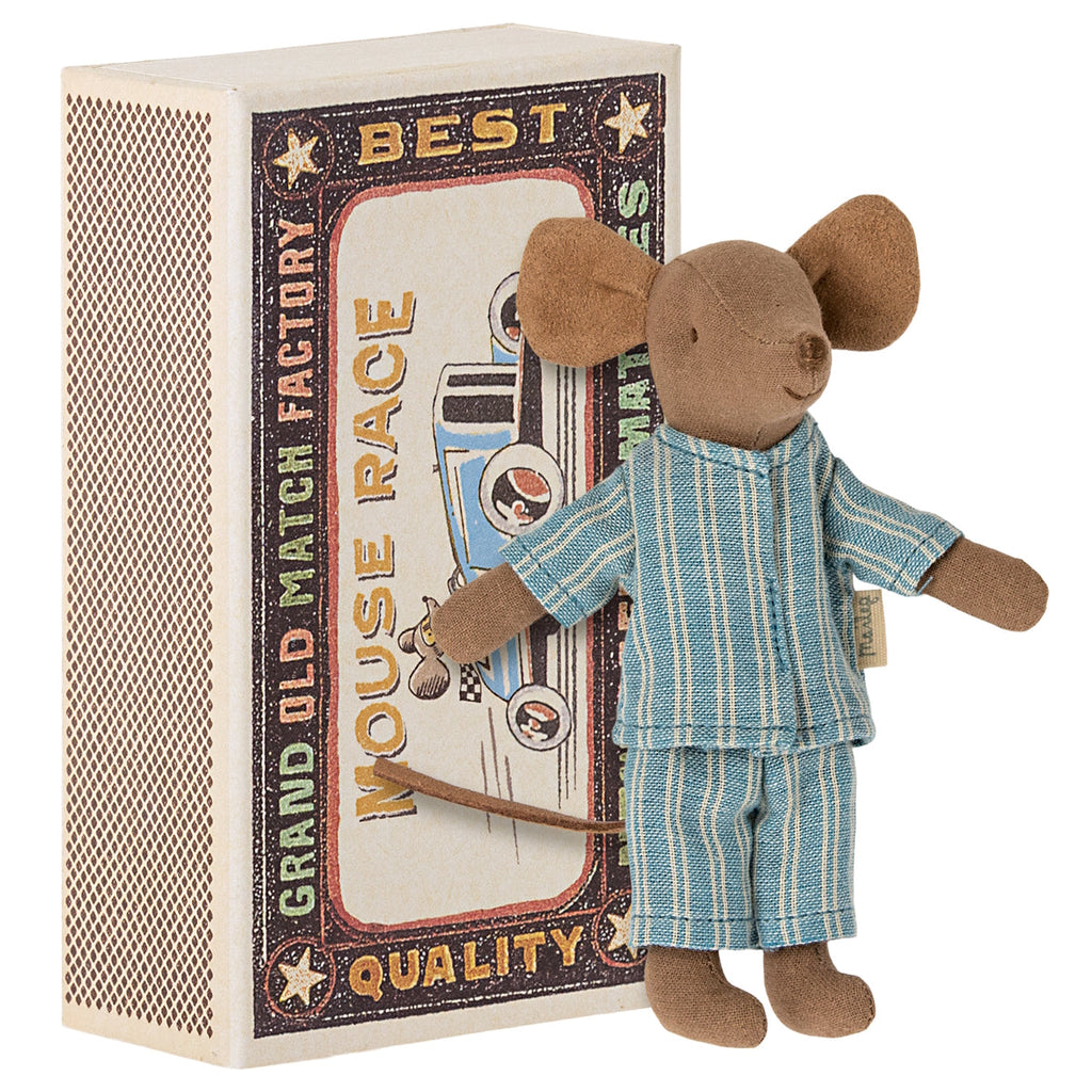 Maileg - Mouse Big Brother Brown in box (2023)