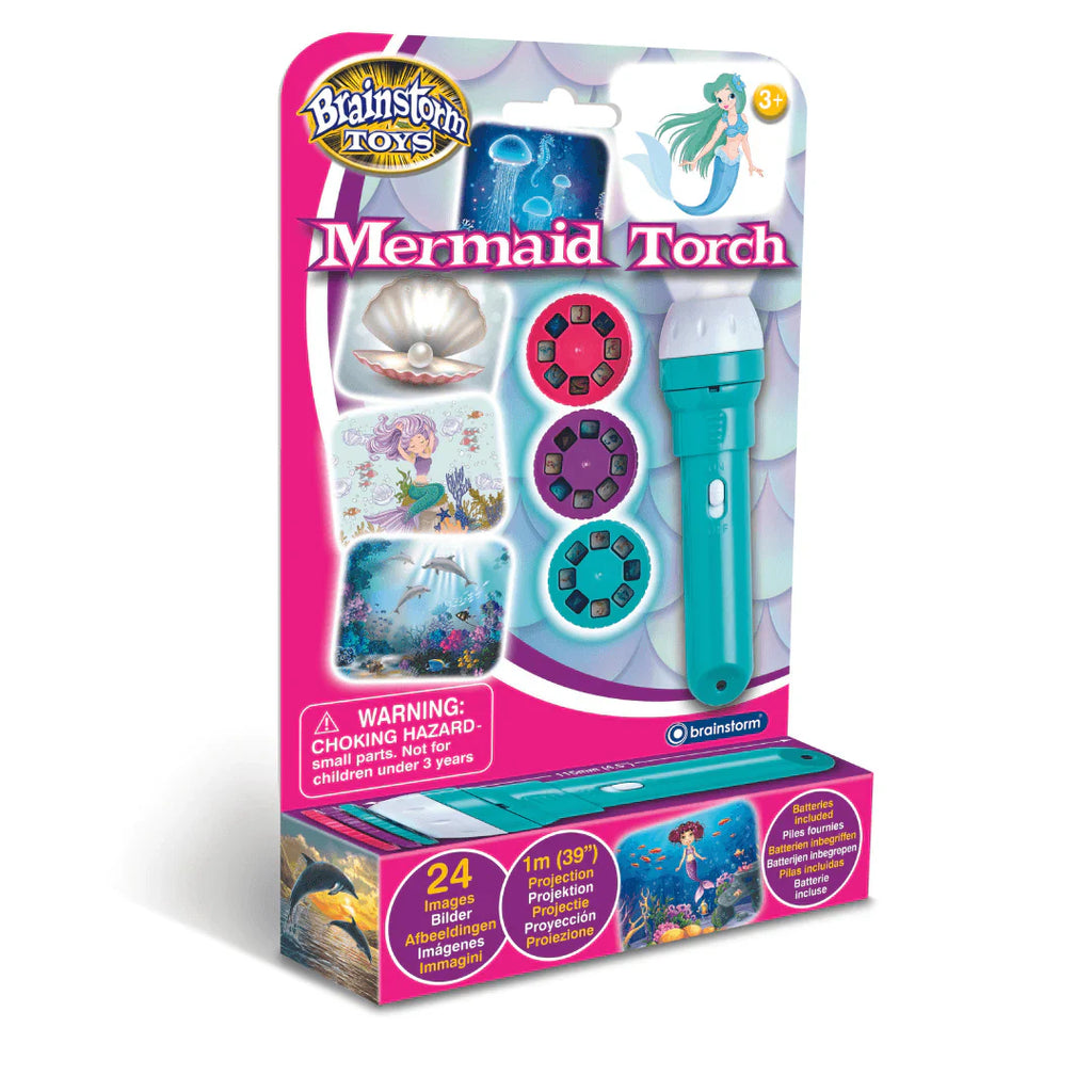 Brainstorm Toys - Torch and Projector - Mermaid