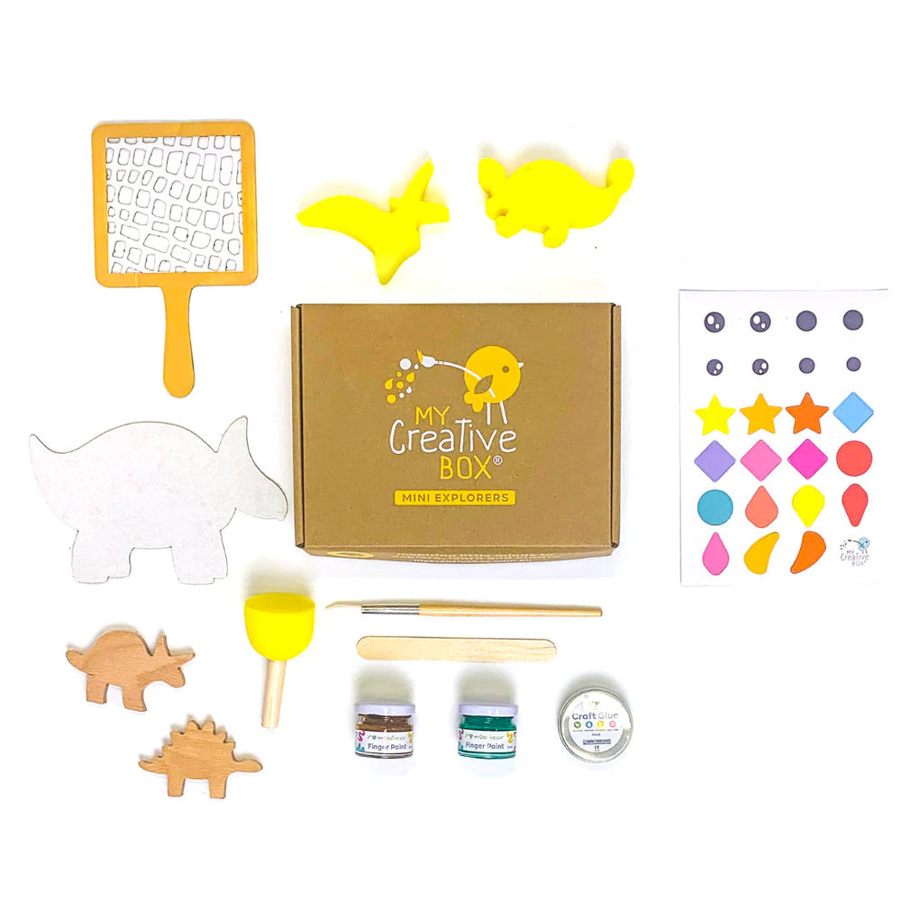 My Creative Box - Dino Play Mini Explorers Kit (Ages 3+)
