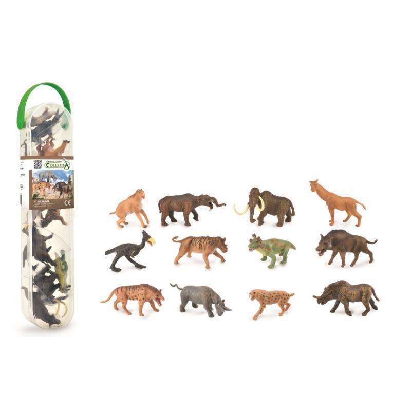 SECONDS - CollectA - Mini Animal Figures - Prehistoric Animal Set