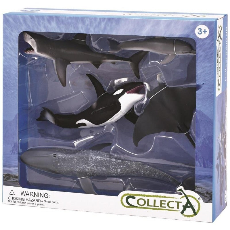 SECONDS - CollectA -  Sea Life 5pc Gift Set
