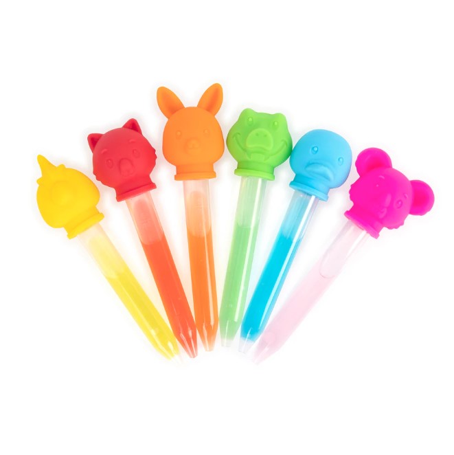 SECONDS - Curious Columbus - Animal Drip Droppers (Set of 6)