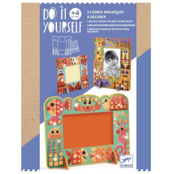 SECONDS - Djeco - Do it yourself - Mosaic Animal Photo Frames