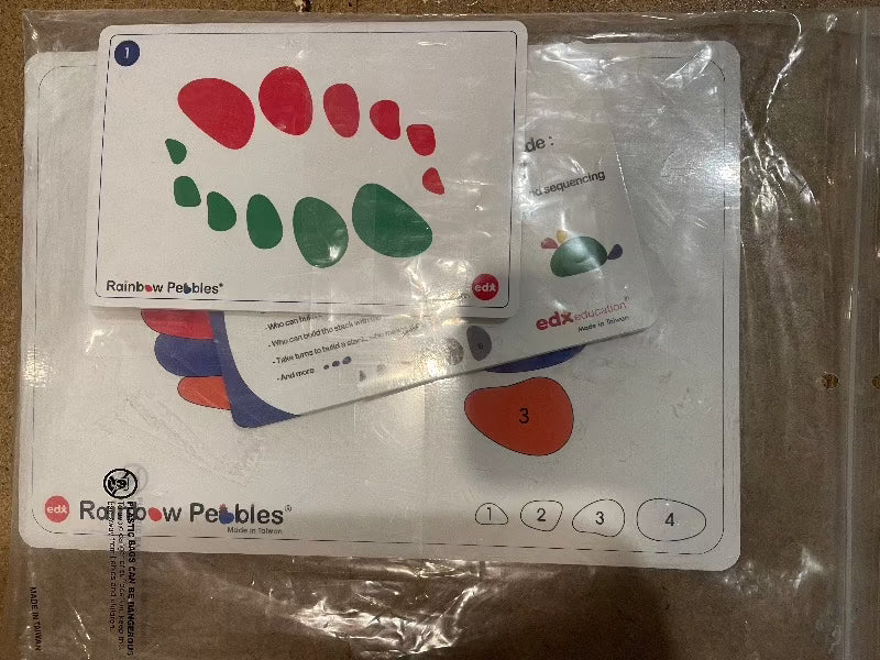 SECONDS - Edx - Rainbow Pebbles Activity Cards (Set 47)