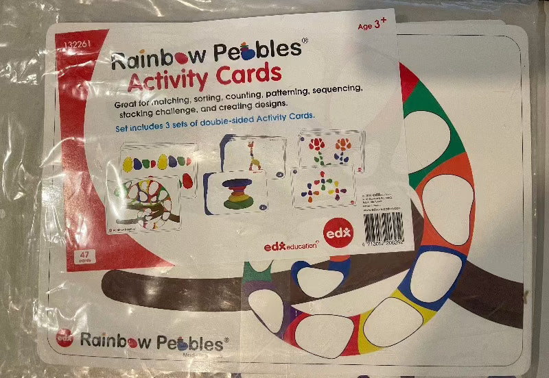 SECONDS - Edx - Rainbow Pebbles Activity Cards (Set 47)