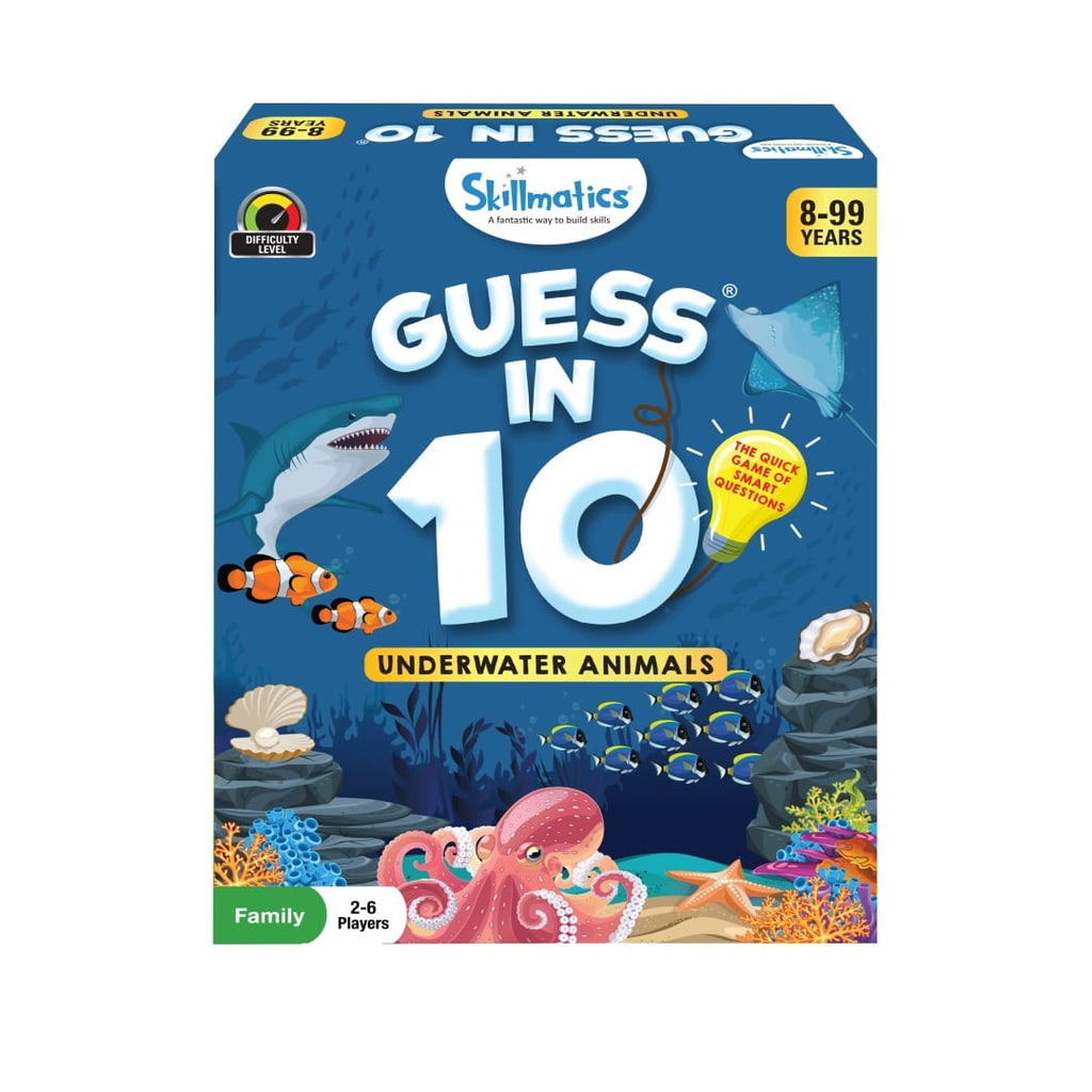 Skillmatics - Guess in 10 - Underwater Animals