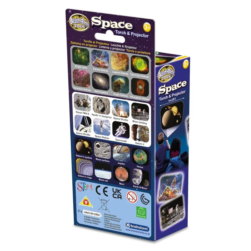 Brainstorm Toys - Torch and Projector - Space