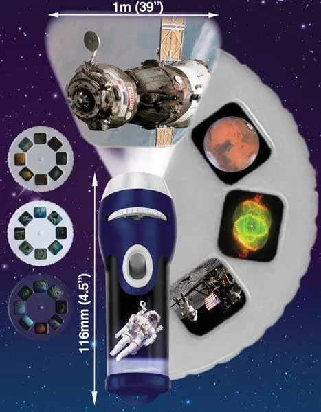 Brainstorm Toys - Torch and Projector - Space