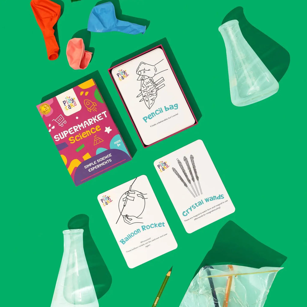 Visual Card Science The Play Card Co - Supermarket Science – The Creative Toy Shop