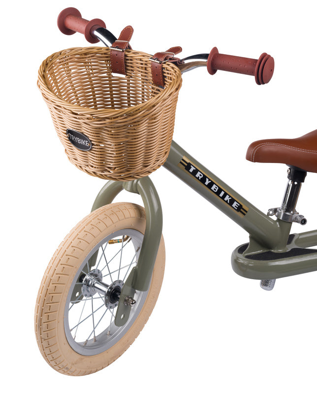 Trybike Wicker Basket for Balance Bike