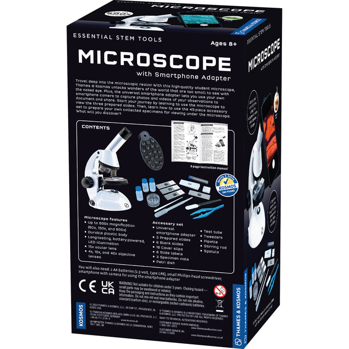 Science and Nature - Microscope with Smartphone Adaptor