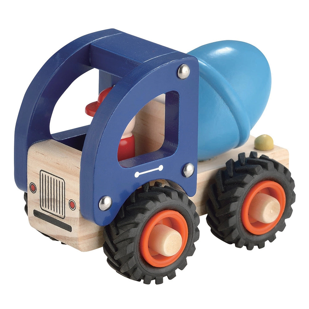 Toyslink - Wooden Vehicle - Concrete Mixer