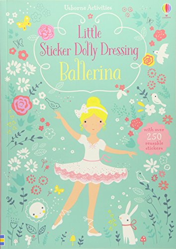 Book - Little Sticker Dolly Dressing - Ballerina