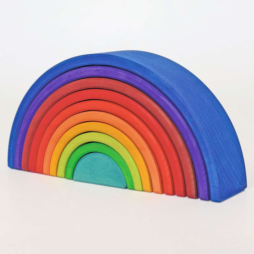 Grimm's - Counting Rainbow (New 2021)-Grimm's Spiel and Holz Design-The Creative Toy Shop