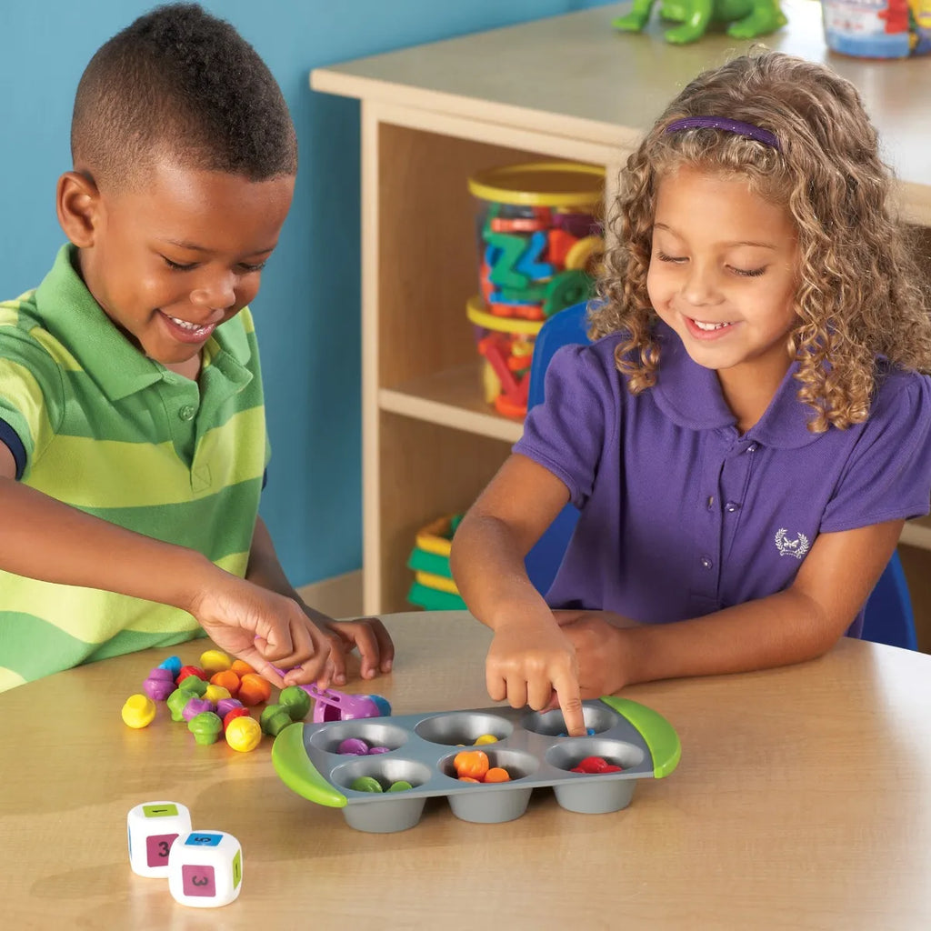 Learning Resources - Mini Muffin Match Up Math Activity Set