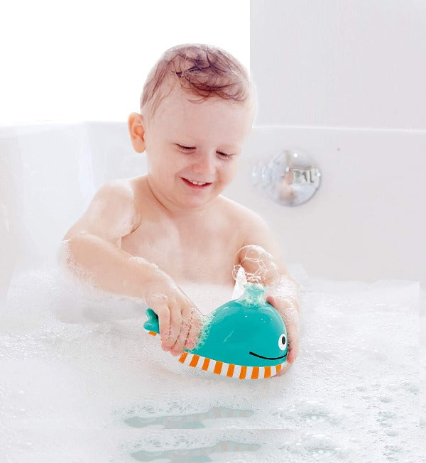 Hape - Bath Toys - Bubble Blowing Whale
