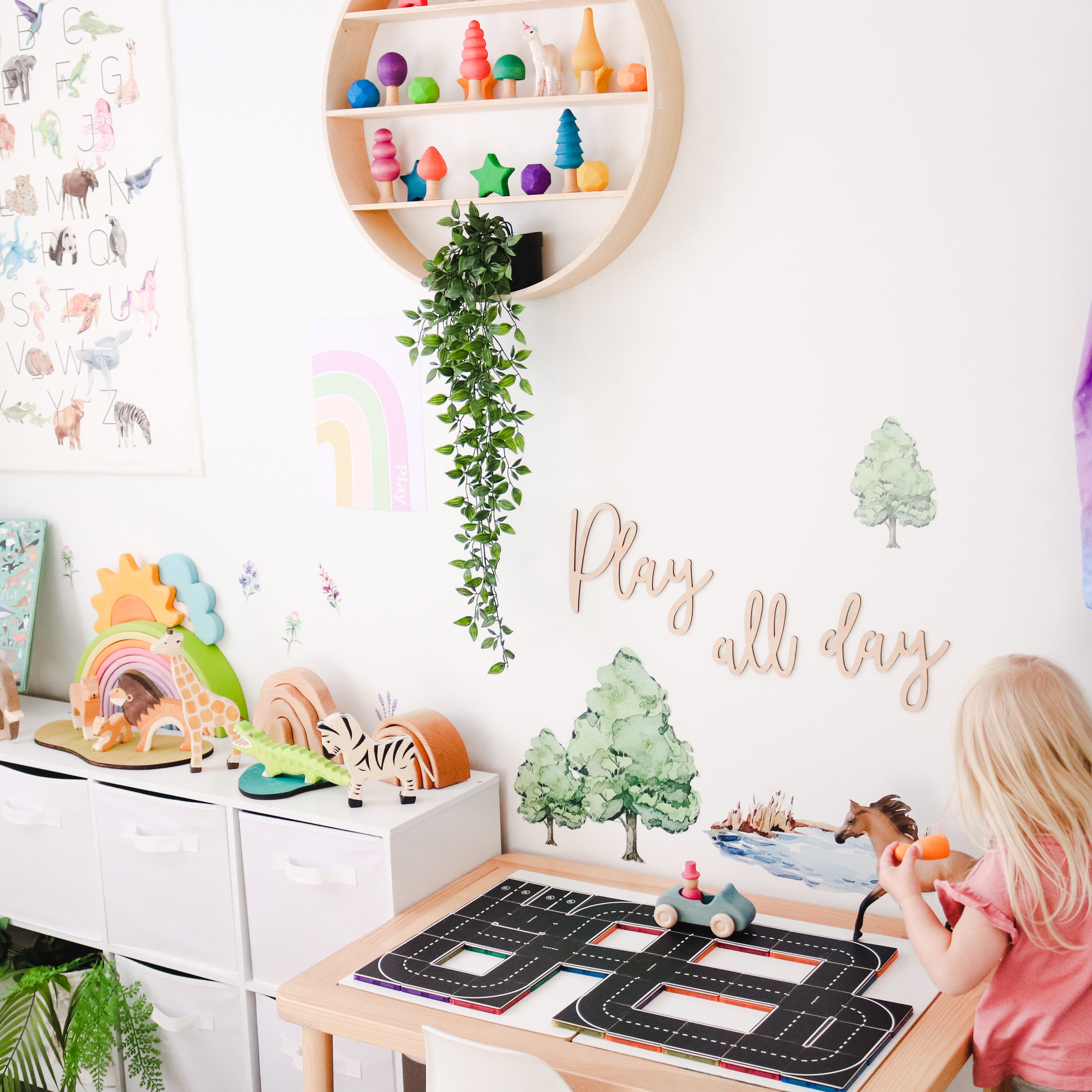 Tile Topper Learn & Grow Toys- Magnetic Tile Topper - Road Pack (40 Piece) – The ...