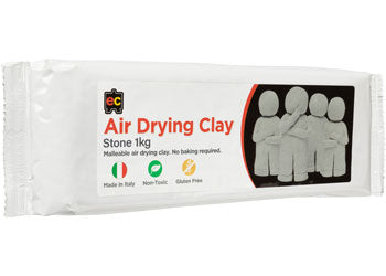 Educational Colours - Air Drying Clay - Stone 1kg