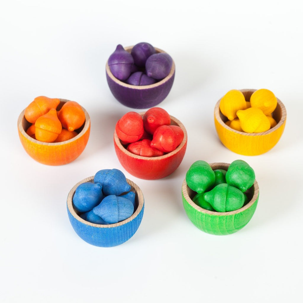 Grapat Bowls and Acorns - Grapat - The Creative Toy Shop