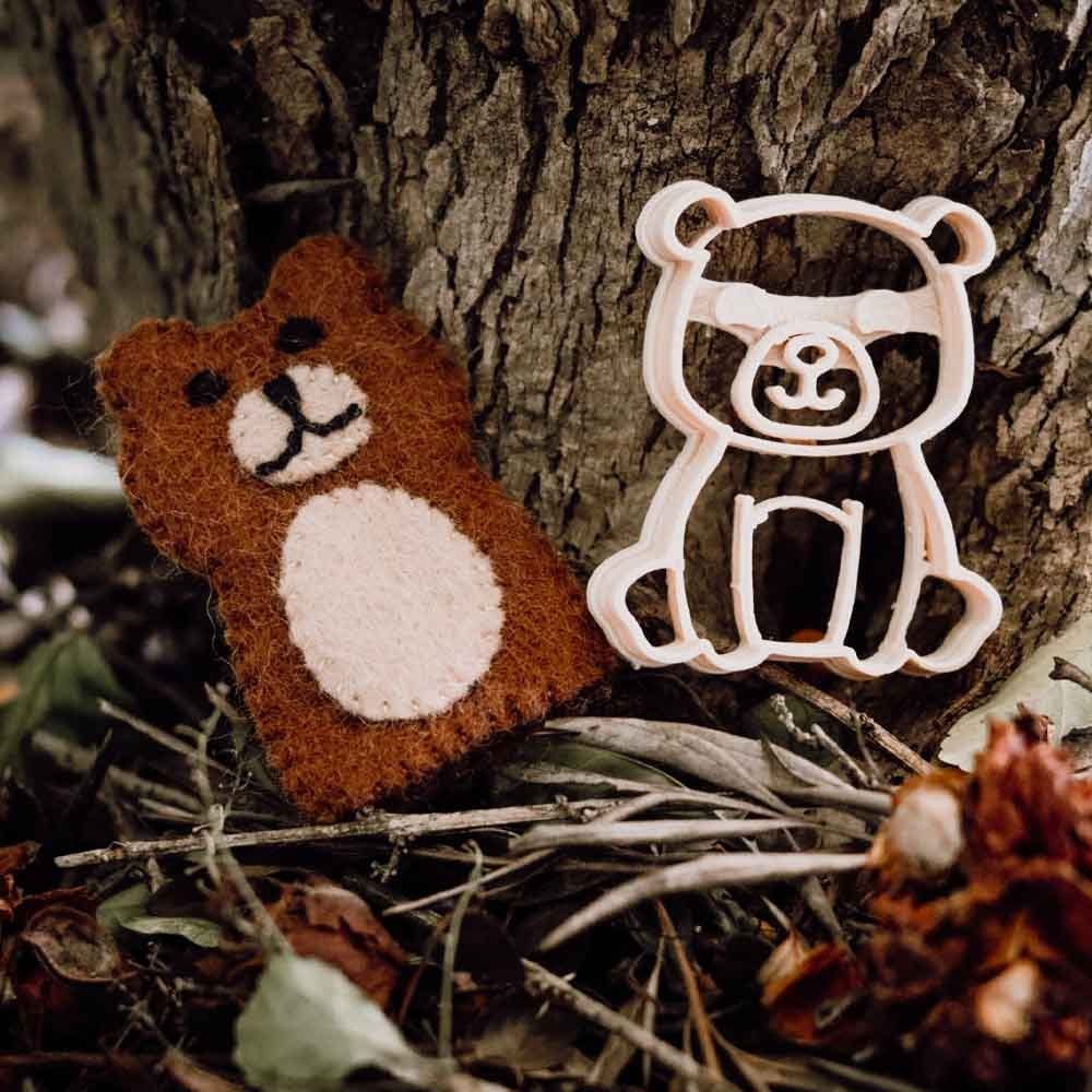 Kinfolk & Co - Eco Cutter - Mini Woodland Animal Set (Set of 6)