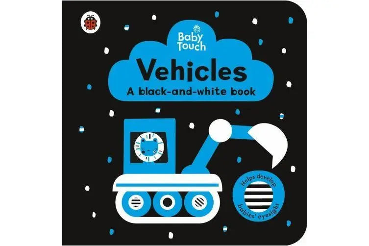 Book - Baby Touch: Vehicles: a black-and-white book