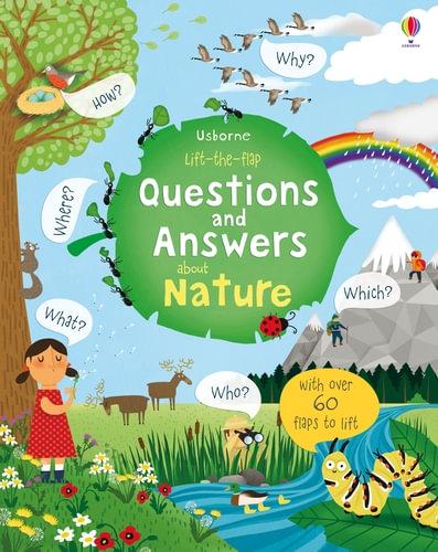 Book - Questions & Answers about Nature - Lift the Flap (Board Book)