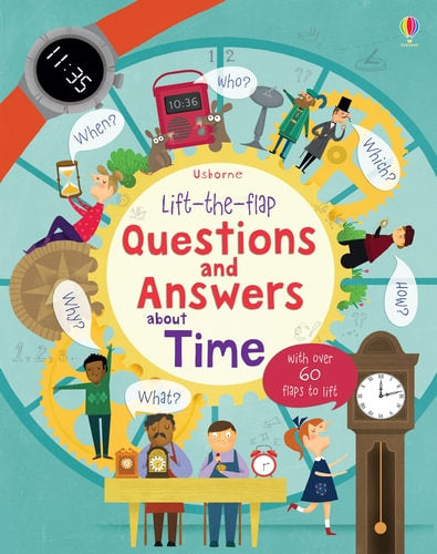 Book - Questions and Answers about Time - Lift the Flap (Board Book)
