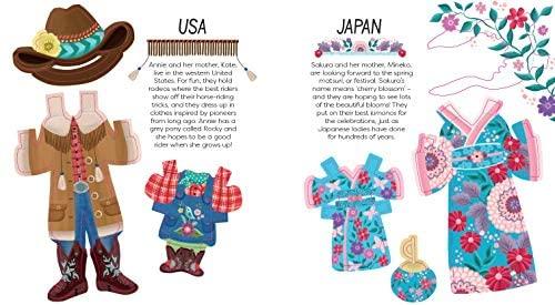 Book - Mother and Daughter Dress-up Dolls: Costumes from around the World