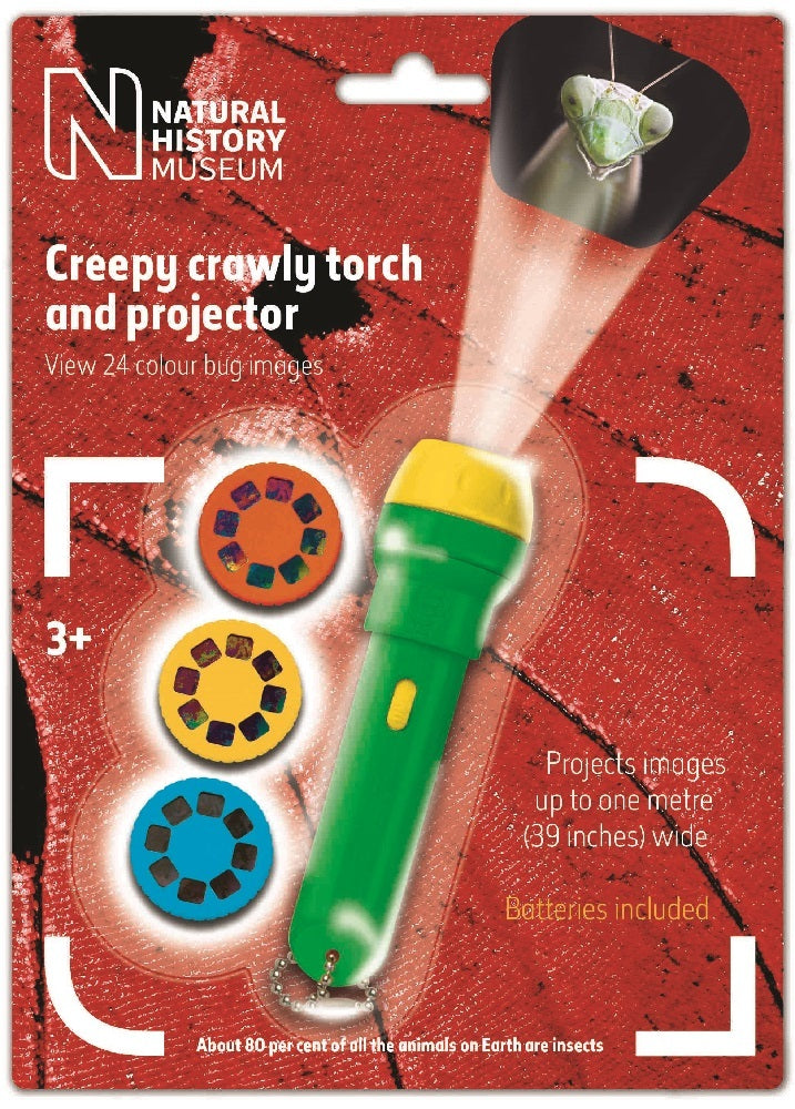 Brainstorm Toys - Torch and Projector - Creepy Crawly