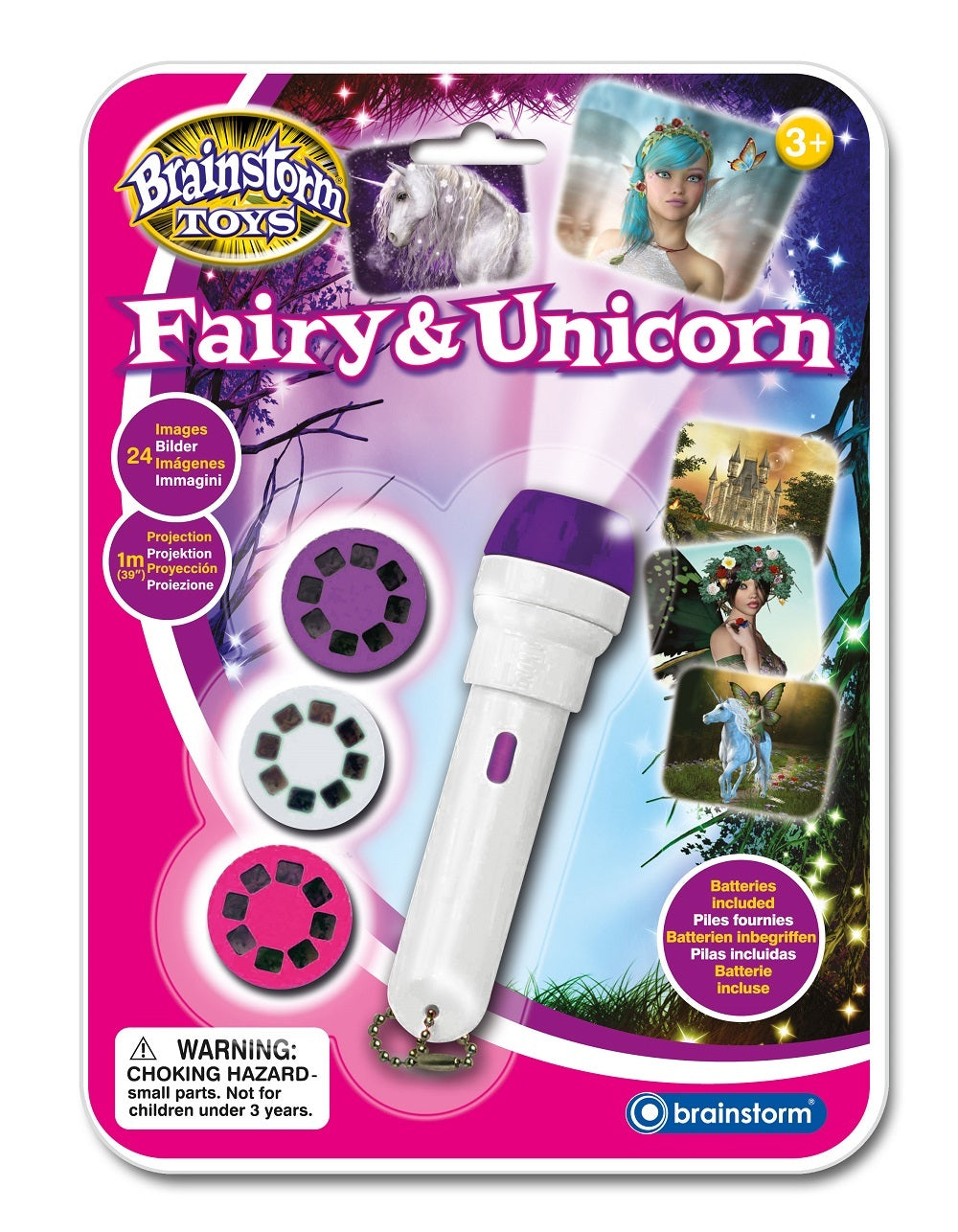 Brainstorm Toys - Torch and Projector - Fairy and Unicorn