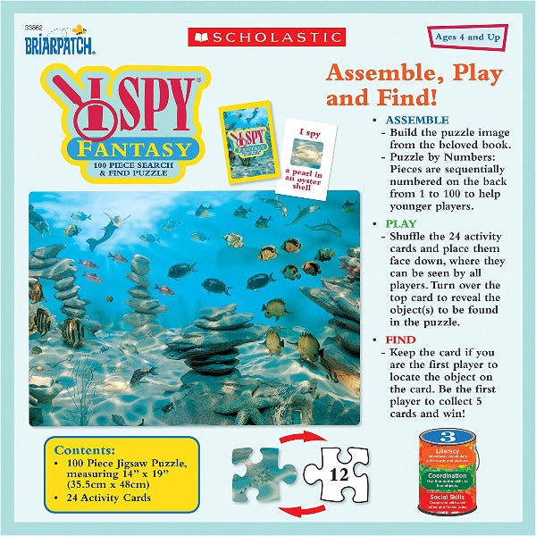 Briarpatch - I Spy - Fantasy Search & Find Puzzle Game (100 Piece Set)