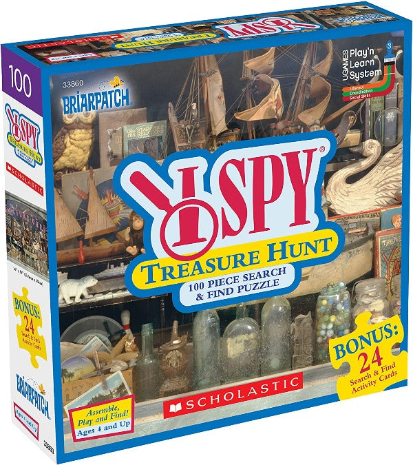 Briarpatch - I Spy - Treasure Hunt Search & Find Puzzle Game (100 Piece Set)