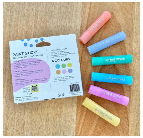 Castle & Kite - Pastel Paint Sticks (6pk)