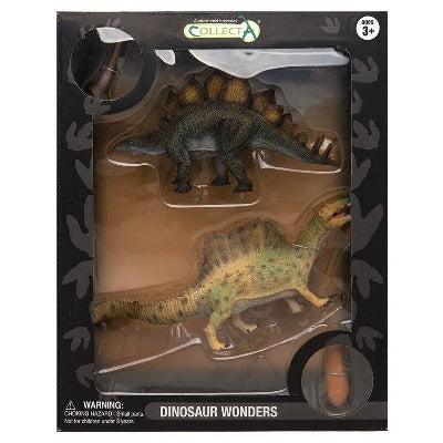 CollectA - Dinosaur Gift set - Stegosaurus and Spinosaurus