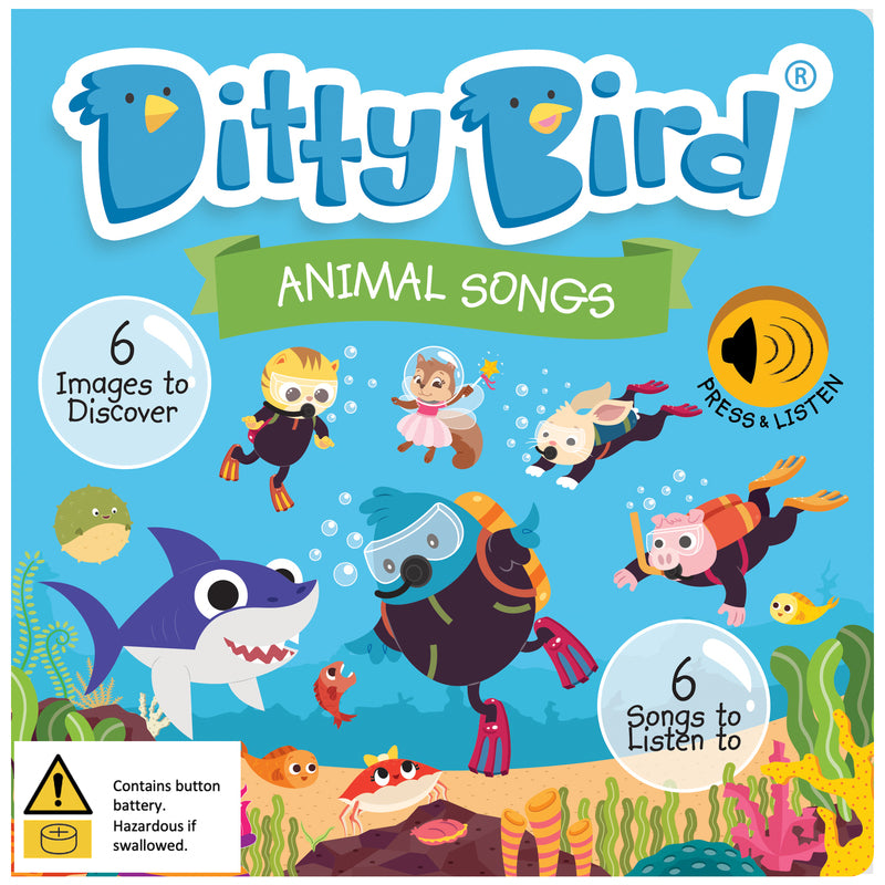 Ditty Bird - Animal Songs Board Book