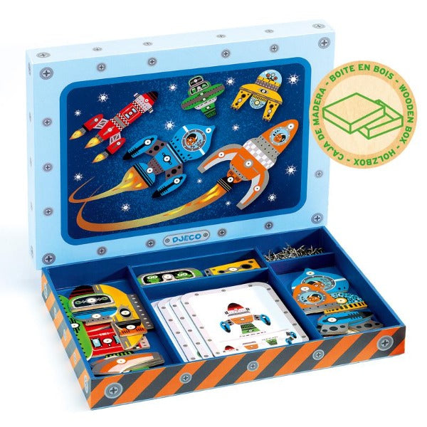 Djeco - Space Tap Tap Box Set