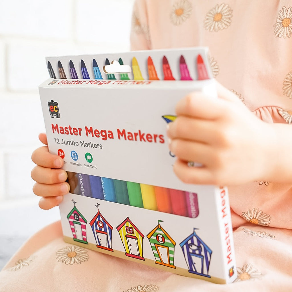 Master Mega Markers (Jumbo Pack of 12)