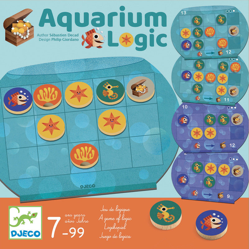 Djeco - Aquarium Logic Game