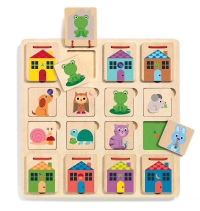 Djeco - Cabanimo Wooden Puzzle
