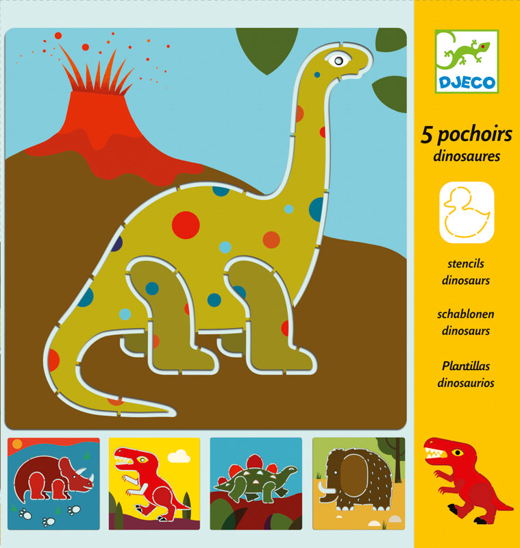 Djeco - Dinosaurs Stencils