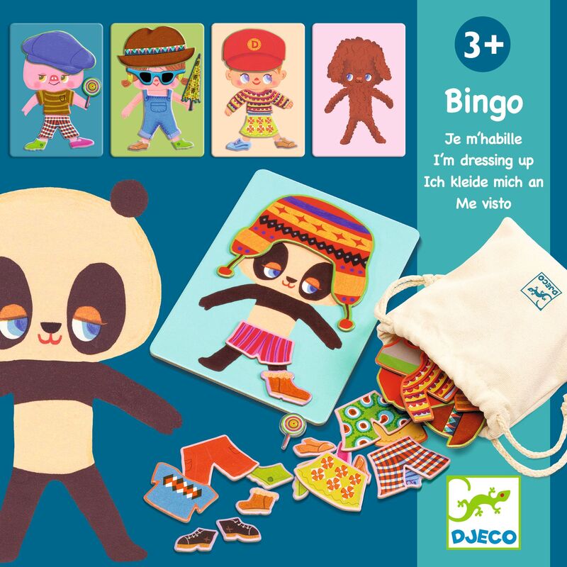 Djeco A&C Collage Skill Game – Cakes & Treats Creative Craft Activity For Kids (Model 30075)